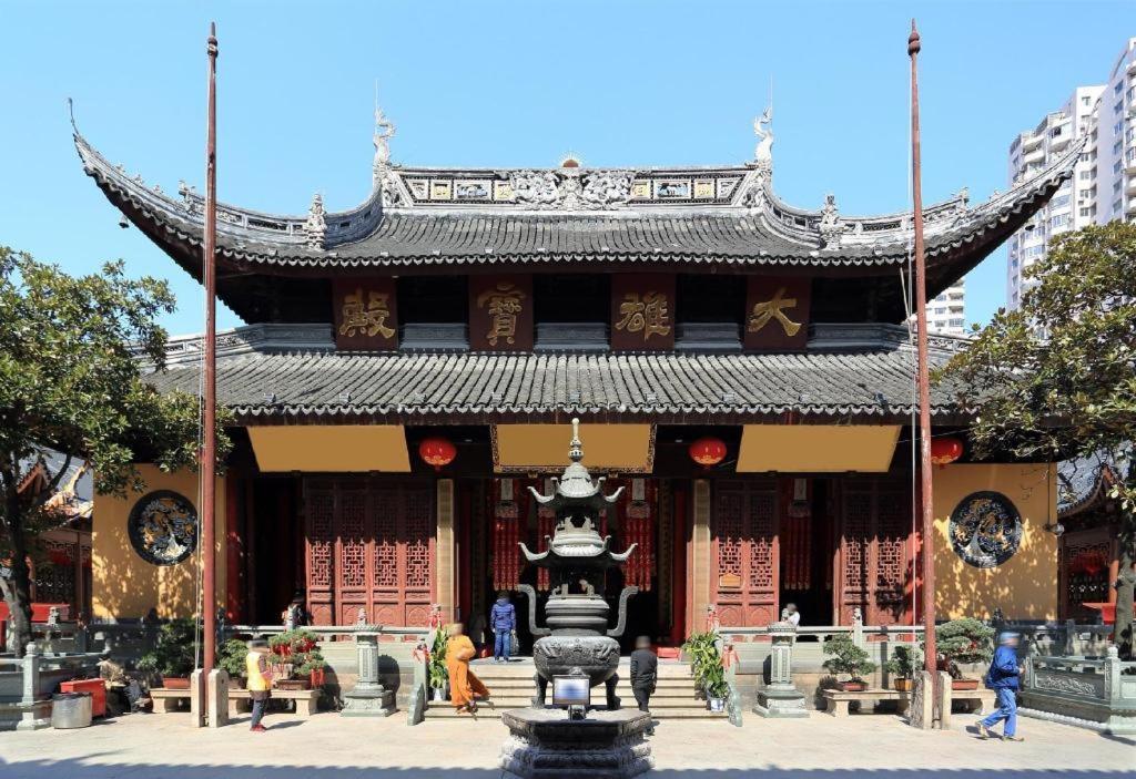 Magnotel Hotel Shanghai Railway Station Magnolia Plaza Exterior foto