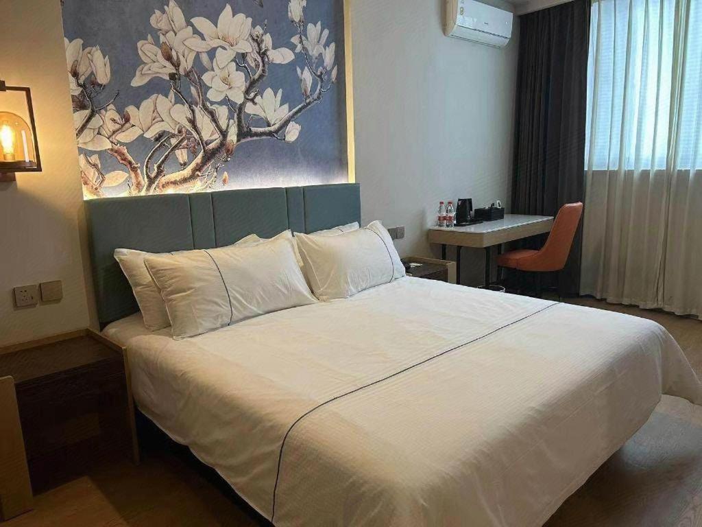 Magnotel Hotel Shanghai Railway Station Magnolia Plaza Exterior foto
